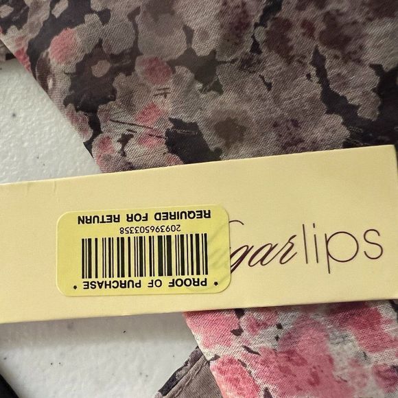 Sugarlips Floral Print Dress is So Feminine Size Small NWT - Picture 6 of 9